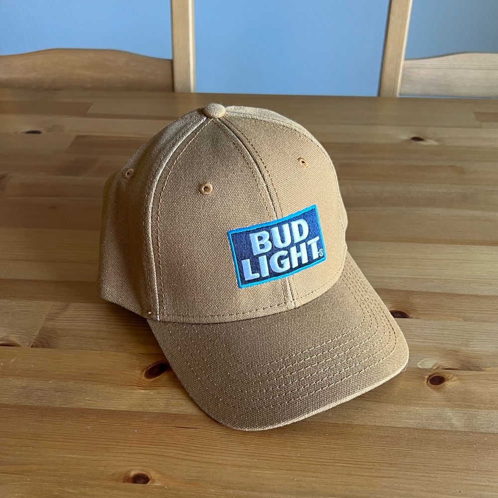 Beige BudLight SnapBack